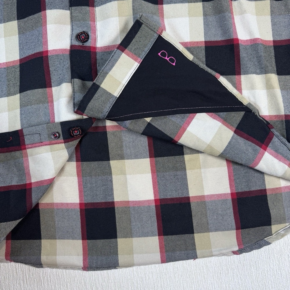 Dixxon Snap On Tools Limited Edition Form & Function Plaid Flannel Shirt Men XL - Picture 12 of 14